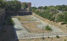 Badajoz ajardinará la vieja pista de patinaje junto a la Puerta de Palmas