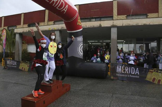 Entrega de premios de la San Silvestre del Centro Sociosanitario. / J. M. R.