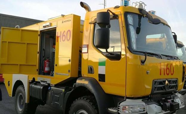 La Junta autoriza la compra de 10 camiones autobombas para el Plan Infoex con 2,3 millones de euros