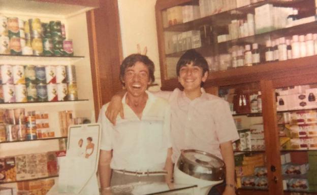 q Recuerdos. Paco Álvarez y un joven Antonio Godoy.