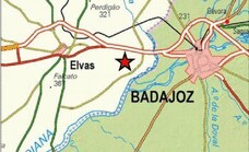 El Instituto Geográfico Nacional detecta un temblor entre Elvas y Badajoz