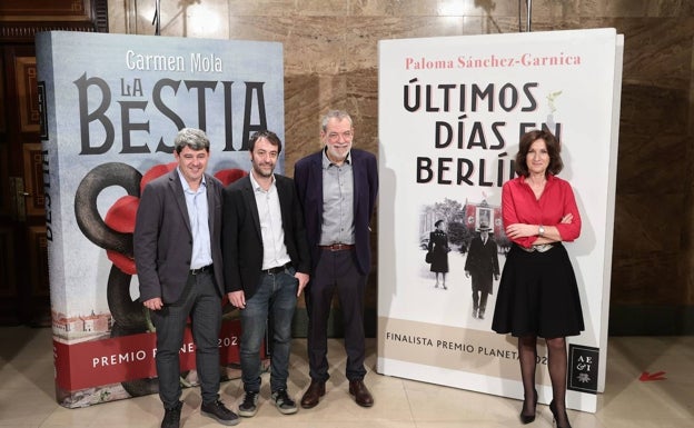 Ángel Martín y los creadores de Carmen Mola estarán en la Feria del Libro de Badajoz