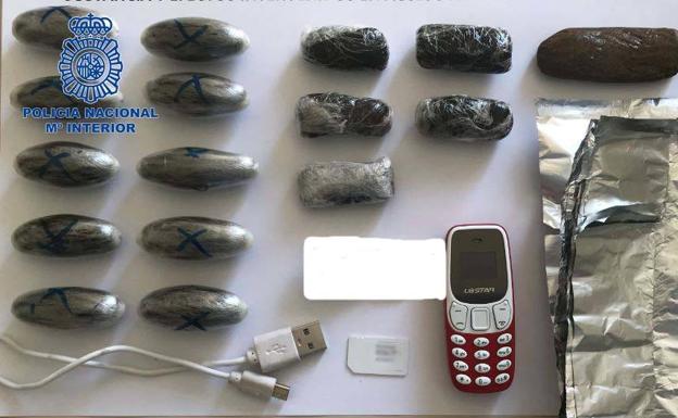 Detenida una mujer cuando quería meter droga en la cárcel de Badajoz
