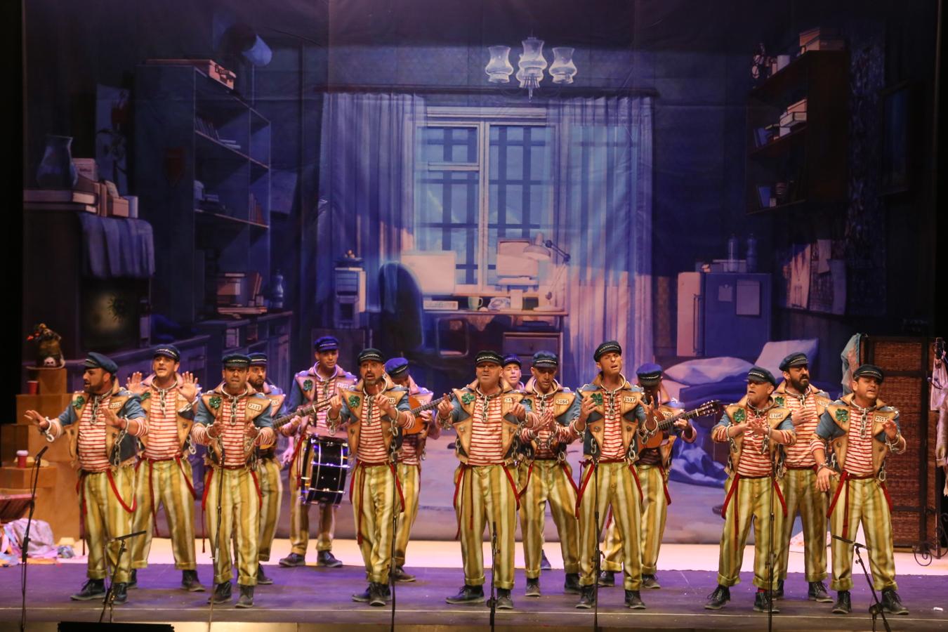 La gran final del concurso de comparsas y chirigotas del Carnaval Romano 2022