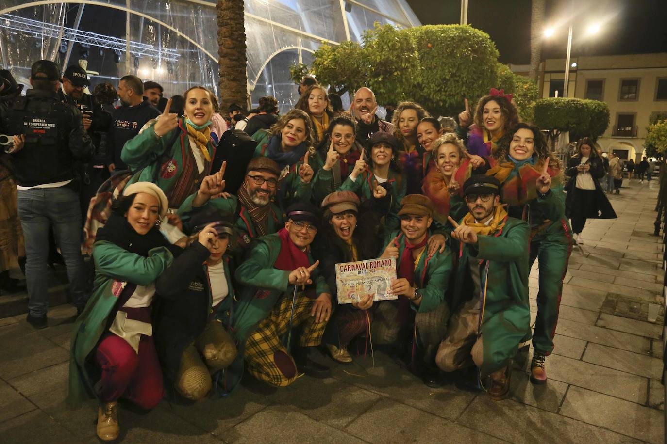 El Carnaval Romano de Mérida se echa a la calle