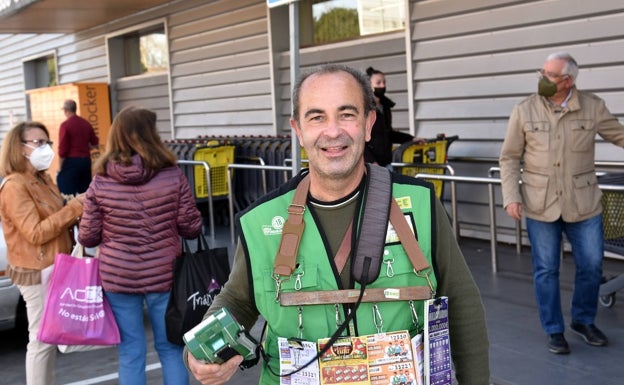 «Estoy feliz, el Sueldazo ha sido para un cliente habitual, un trabajador del polígono industrial de Plasencia»