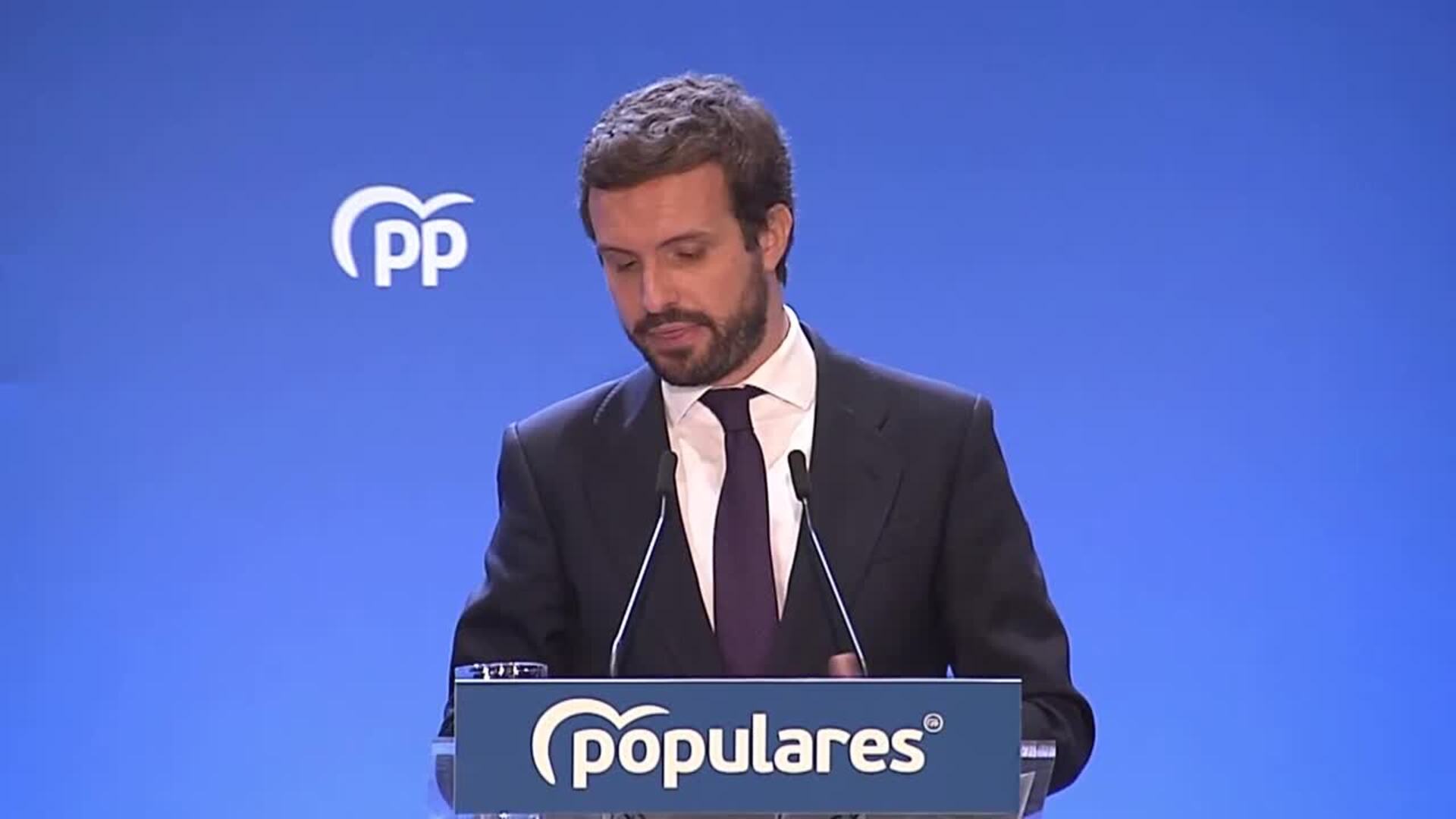 Las mejores frases del discurso de Pablo Casado