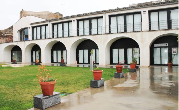 Instalaciones del albergue municipal de Olodera que se convertirá en centro de acogida.