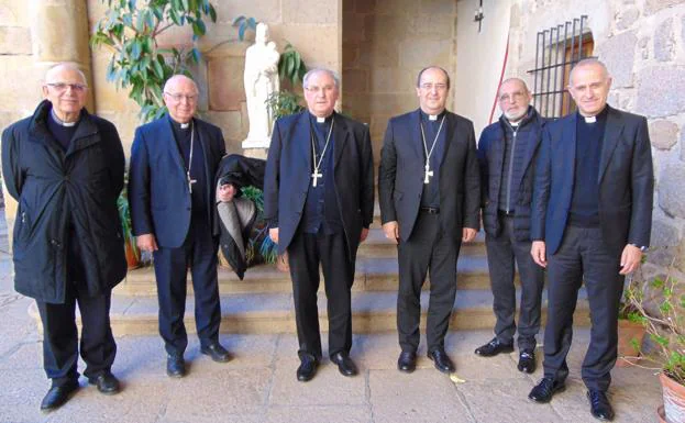 Reunión de los obispos de la provincia eclesiástica de Extremadura en Plasencia.  /HOY DIA