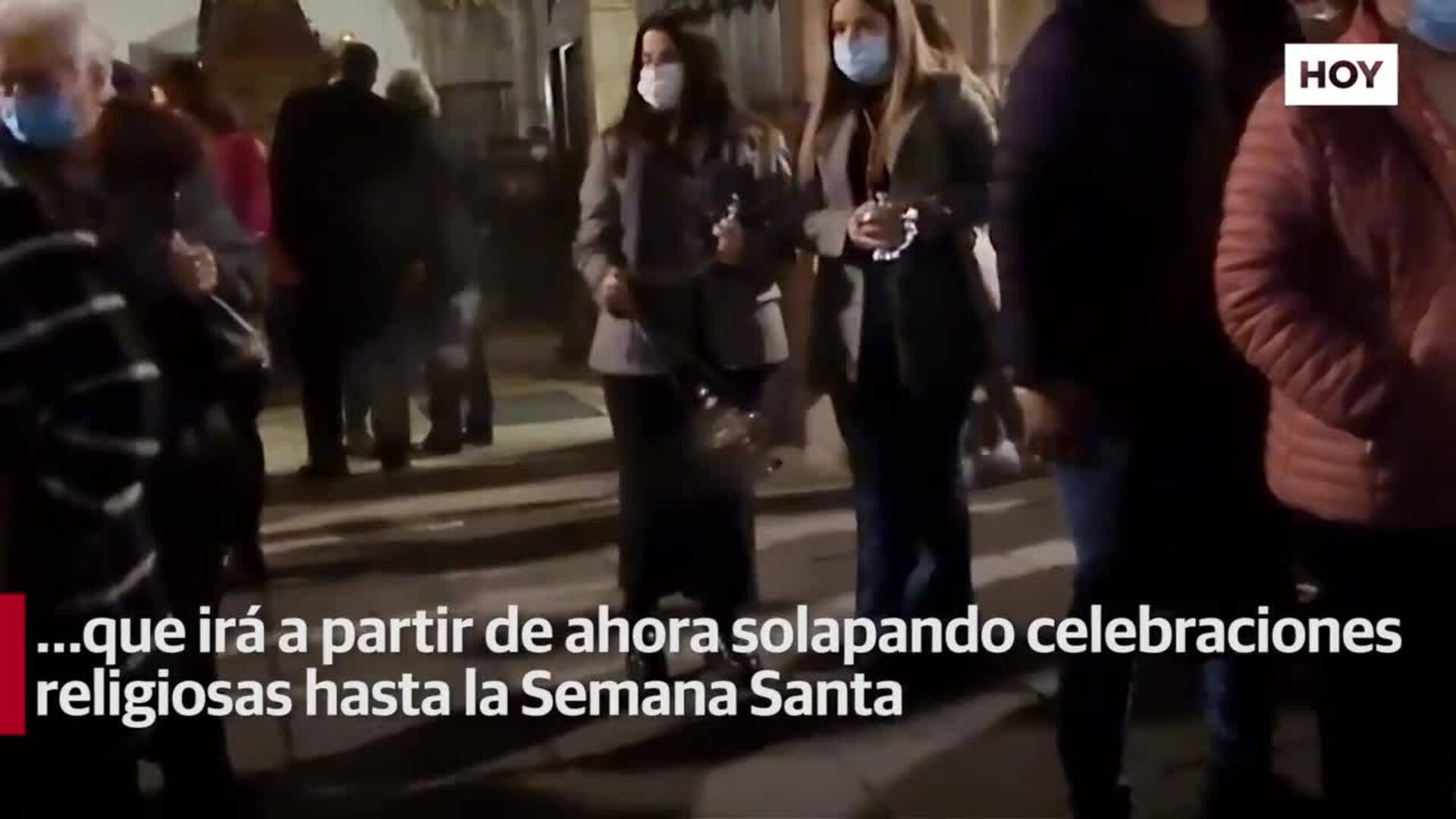 El vía crucis de Medinaceli abre el caledario cofrade