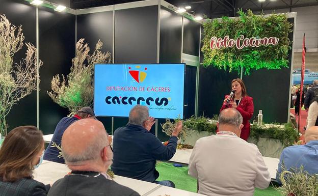Cáceres muestra sus riquezas gastronómicas y sostenibles en Madrid