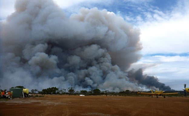 Los grandes incendios forestales 'queman' la capa de ozono