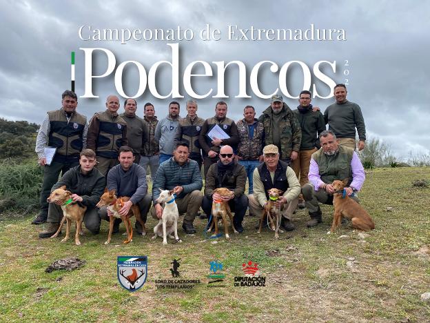 Richard Herreruela y 'Ginebra', ganadores de Podenco Andaluz