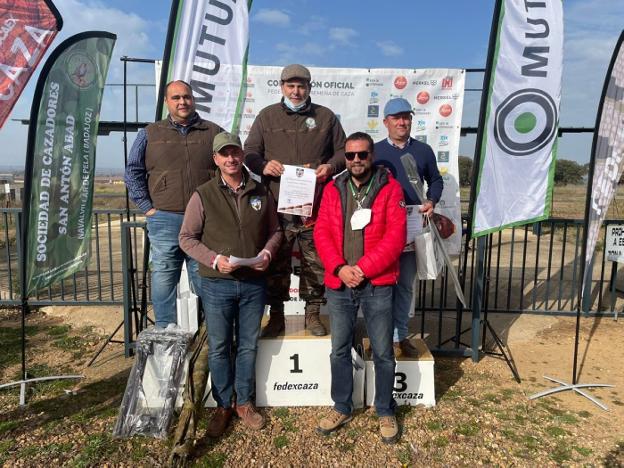 Salustiano Blanco Casillas, campeón de Extremadura de Perdiz con Reclamo