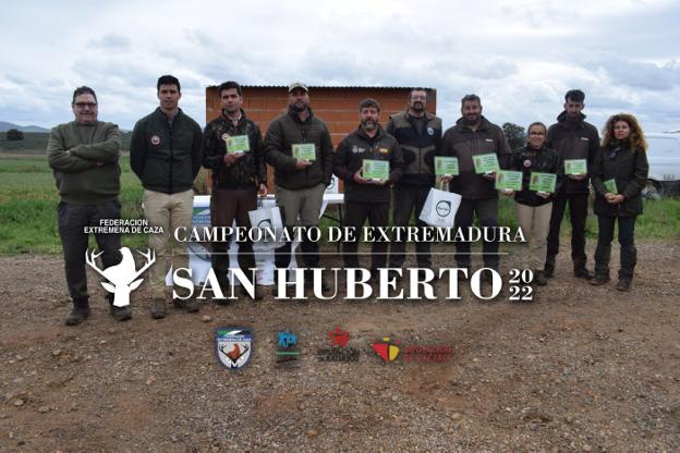 Tiburcio, Fernández y Bernal, campeones de San Huberto 2022