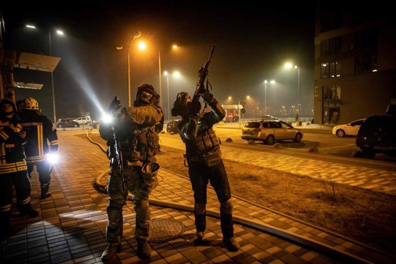 El día 26 de guerra en Ucrania, en imágenes