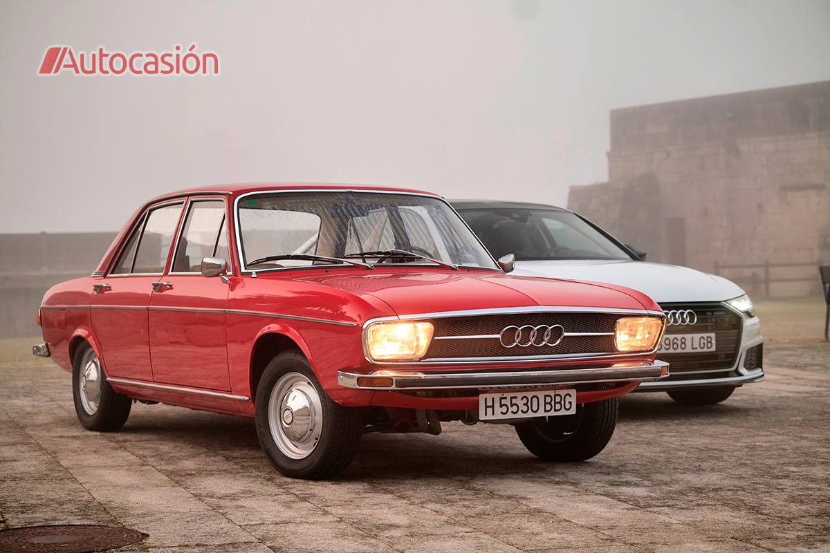 Fotogalería: Audi 100 de 1972 Vs Audi A6 de 2022