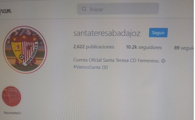 El Santa Teresa denuncia el hackeo de sus redes a la Policía
