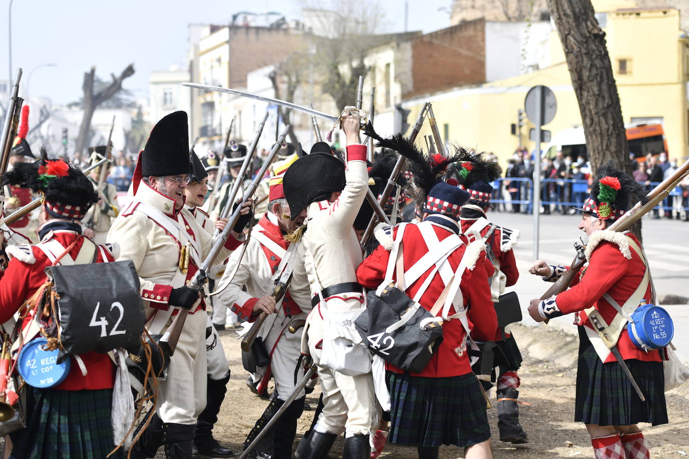 Segundo día de la Recreación Histórica de los Sitios de Badajoz