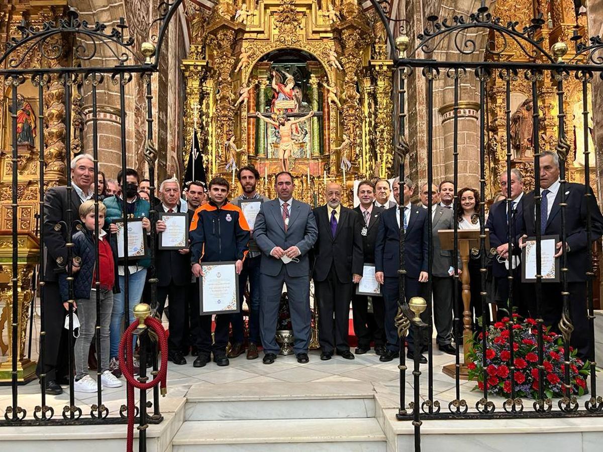 Entregados los Premios 'Caballero Cofrade' y 'Cruz de Guía' 2022
