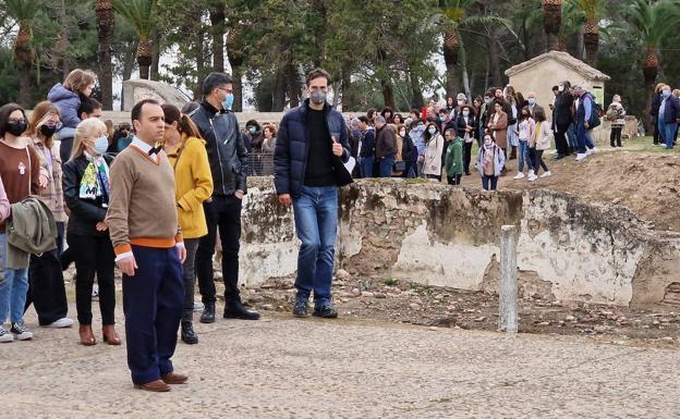 Lorca se hace presente en la Alcazaba por el Día del Teatro