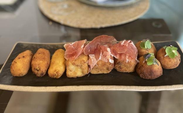 La mejor croqueta de España es de jamón ibérico y se come en el restaurante Santerra