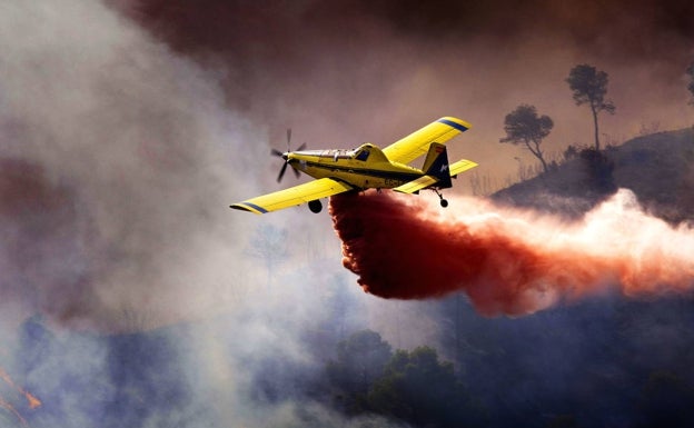 Extremadura estrenará este año su primer aeródromo para aviones contra incendios forestales