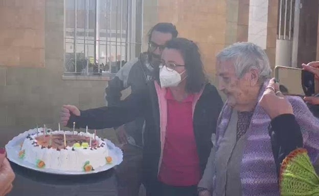 Marcelino y Leo celebran un nuevo centenario en Cáceres