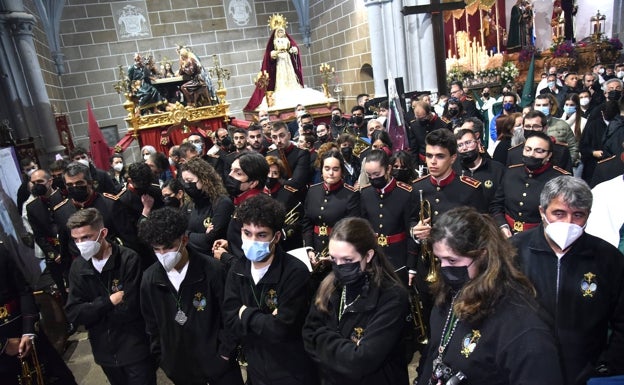 La lluvia deja a Plasencia sin procesión del Lunes Santo