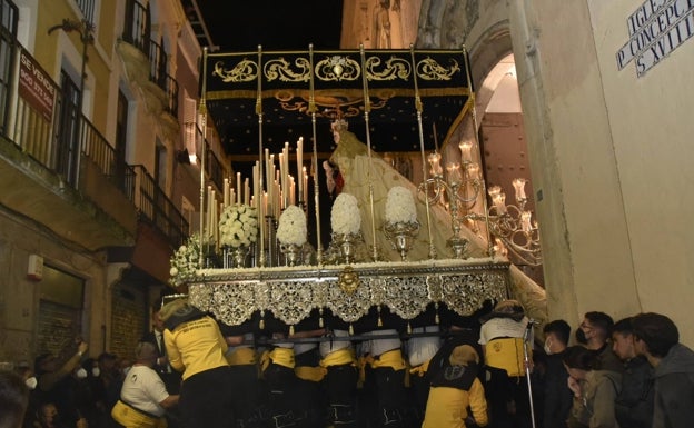 Estos son los recorridos de las procesiones de Badajoz este Miércoles Santo