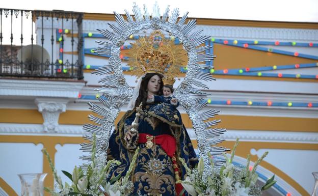 Acto de desagravio en la ermita de la Virgen de la Estrella de Los Santos