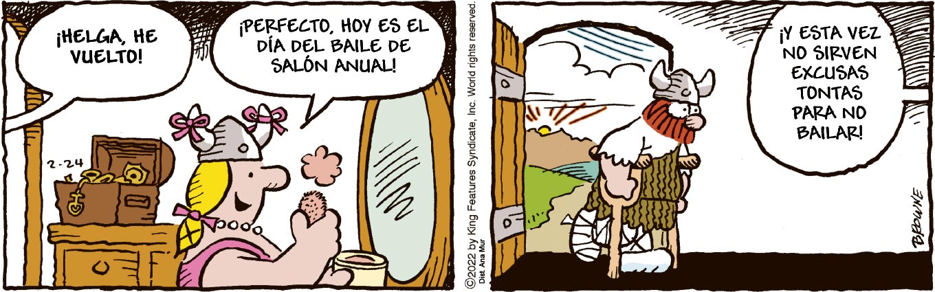 La viñeta de Olaf