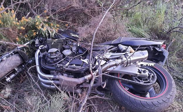 Muere un motorista de 60 años en un accidente cerca de Bohonal de Ibor
