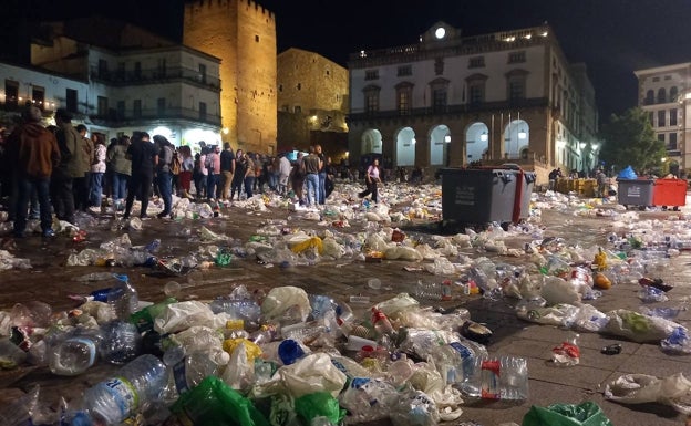 La transformación de la Plaza Mayor de Cáceres