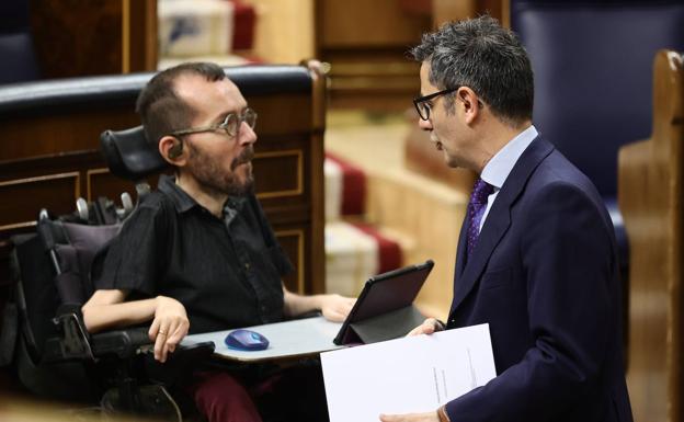 Podemos mantiene su pugna con Robles y ERC baja el tono