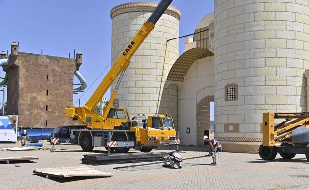 Solo una empresa opta a iluminar la feria de San Juan de Badajoz