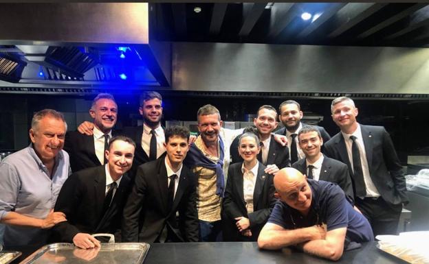 Antonio Banderas hace escala en Atrio