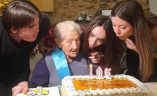 Isidra Rivero: 106 años y ha pasado dos veces la covid