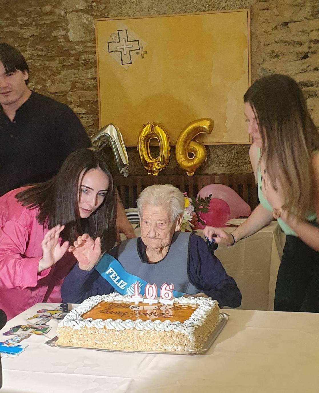 Isidra Rivero: 106 años y ha pasado dos veces la covid