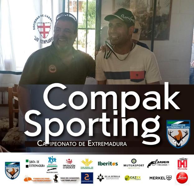 José Manuel Regaña, campeón de Extremadura de Compak Sporting 2022