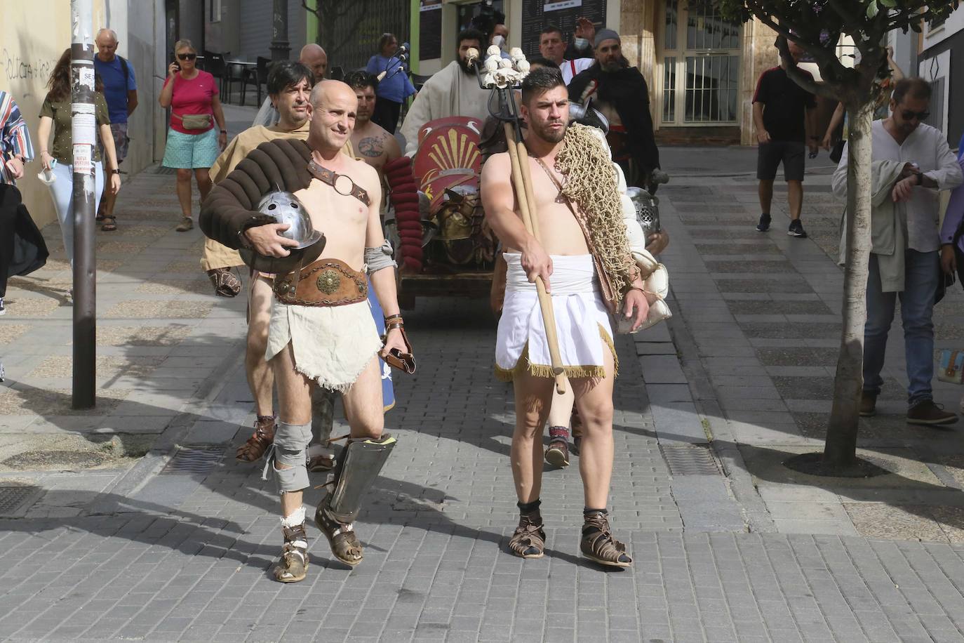 La pompa gladiatoria en el Templo de Diana abre el Emerita Lvdica más ambicioso