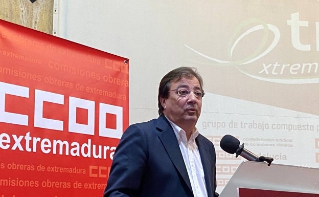 Vara dice que el nuevo tren entre Badajoz y Plasencia arrancará antes de dos meses