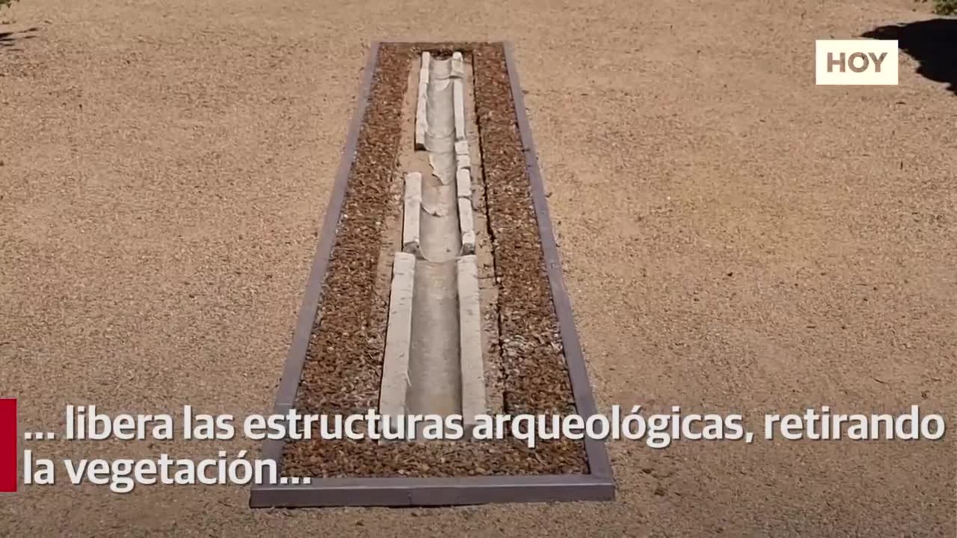 ​Finalizan l​as obras de adecuación del peristilo del Teatro​ Romano​ ​y la nueva rampa de acceso por Sáenz de Buruaga​ ​