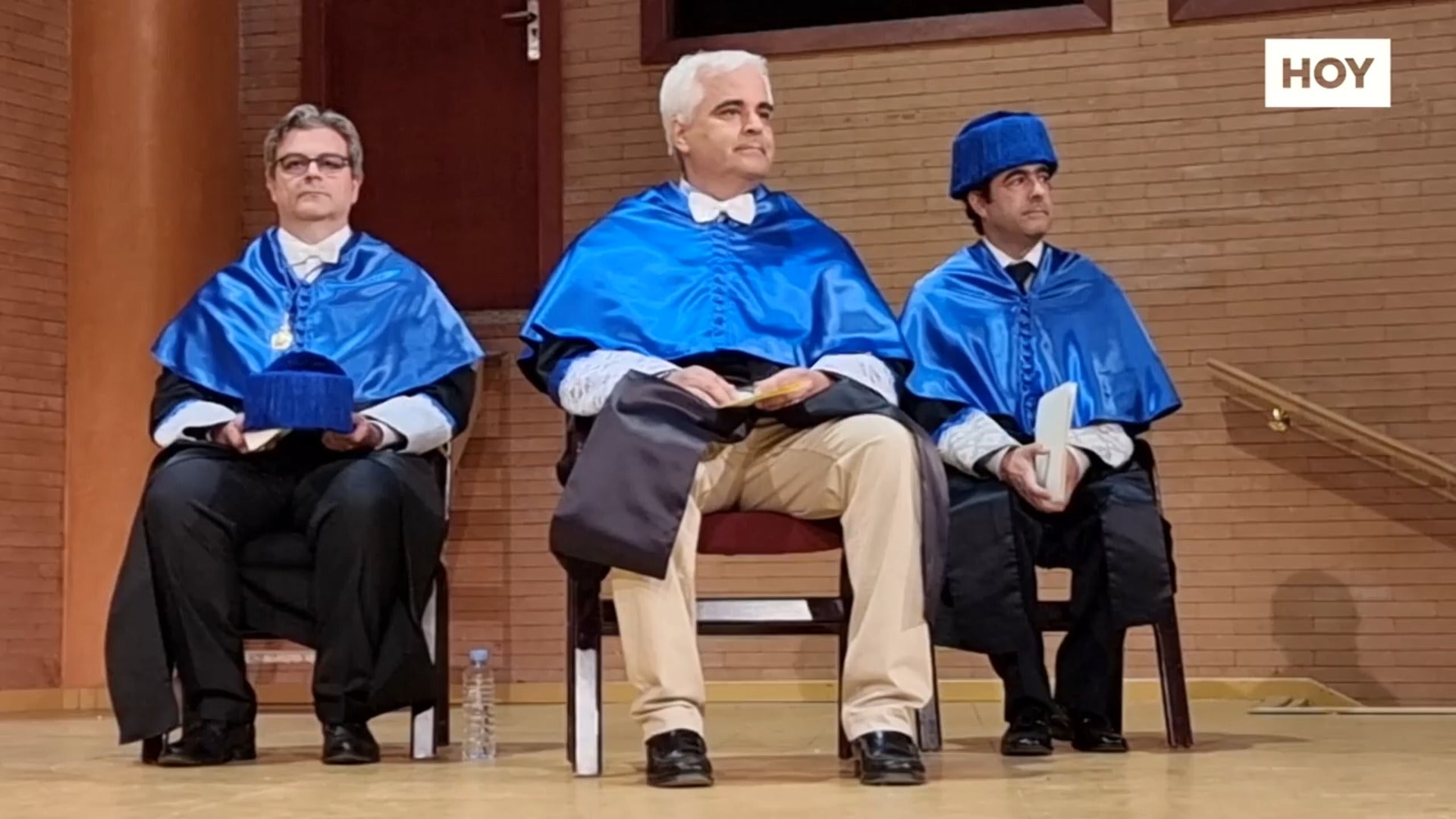 Ricardo Machado Trigo, investido como doctor honoris causa por la Universidad de Extremadura ​
