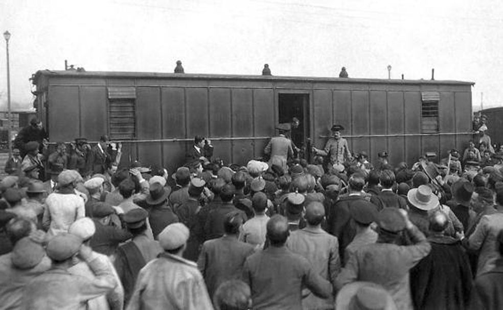 La parada extremeña del tren sangriento