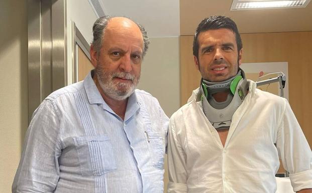 Emilio de Justo ya no tiene que llevar corsé