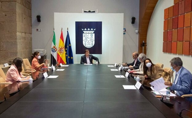 Reunión del Consejo de Gobierno de la Junta de Extremadura. /HOY