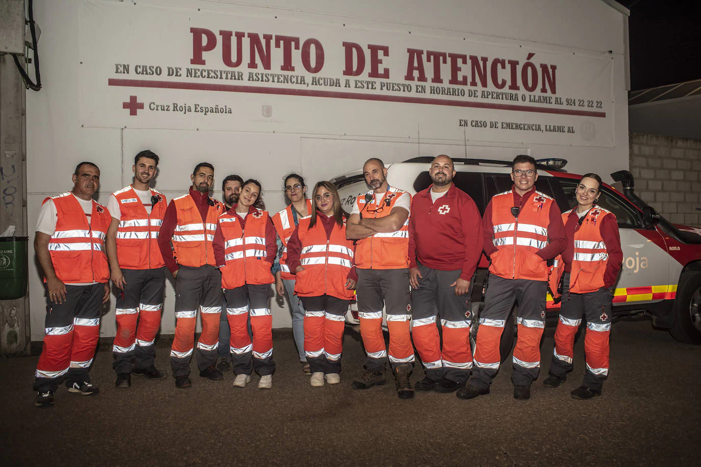 HOY pasa una noche con los voluntarios de Cruz Roja en la feria de Badajoz