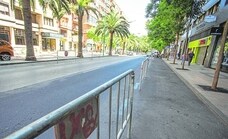 El tramo inferior de la Avenida Virgen de Guadalupe de Cáceres cierra desde este lunes para ser asfaltado