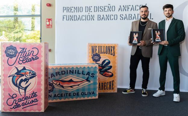 Dos diseñadores gráficos extremeños ganan un concurso de la Asociación Nacional de Fabricantes de Conservas